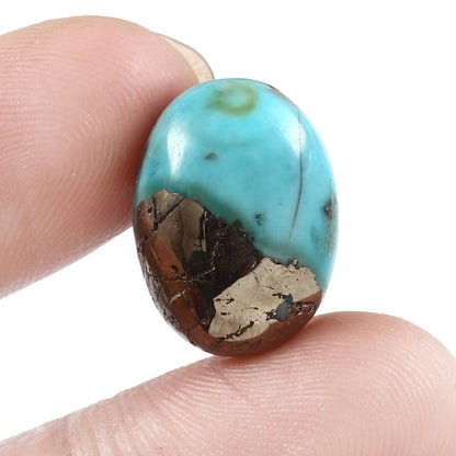 Irani Turquoise (Firoza) ( 14.15 Carat/ 15.52 Ratti)