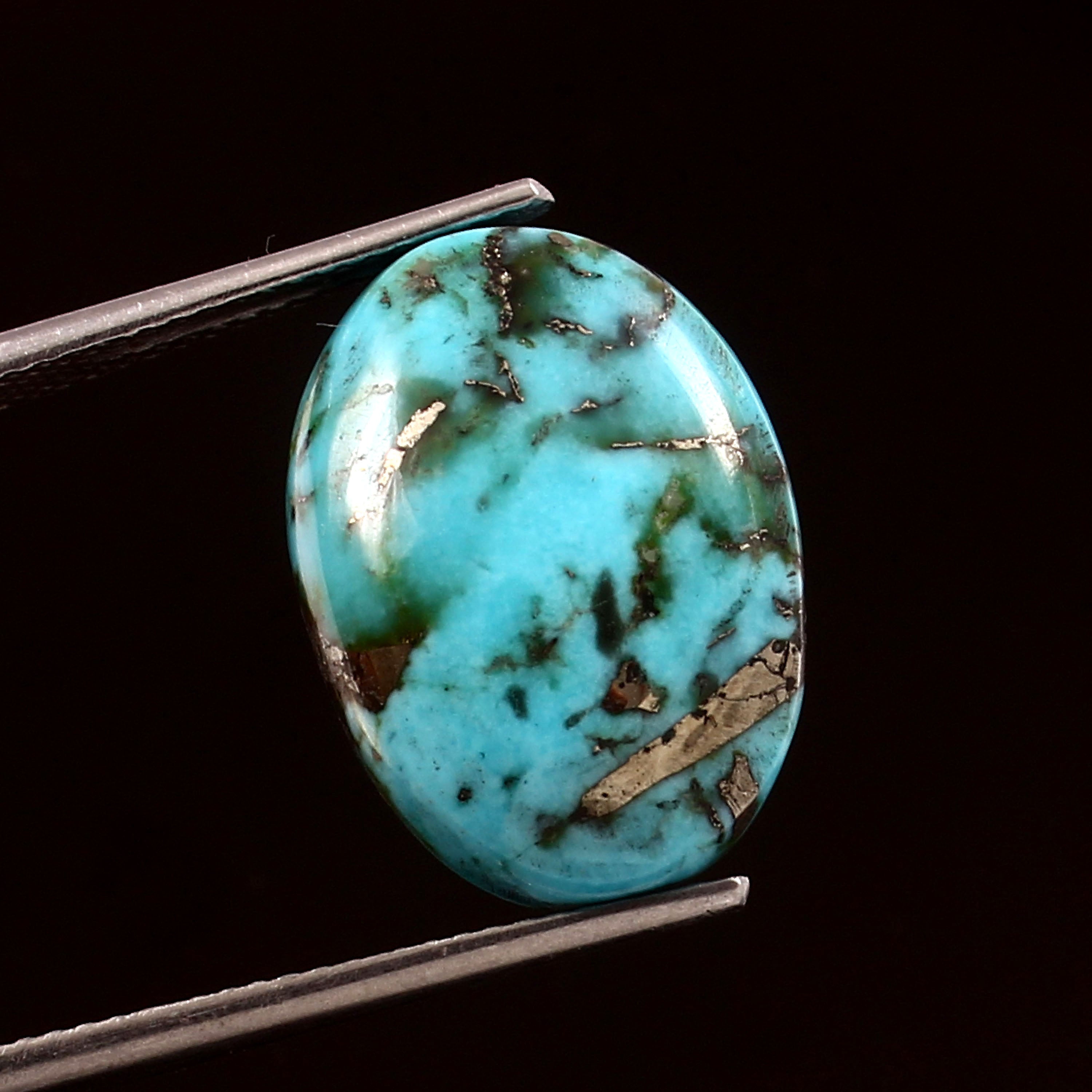 Irani Turquoise (Firoza) ( 11.95 Carat/ 13.11 Ratti)