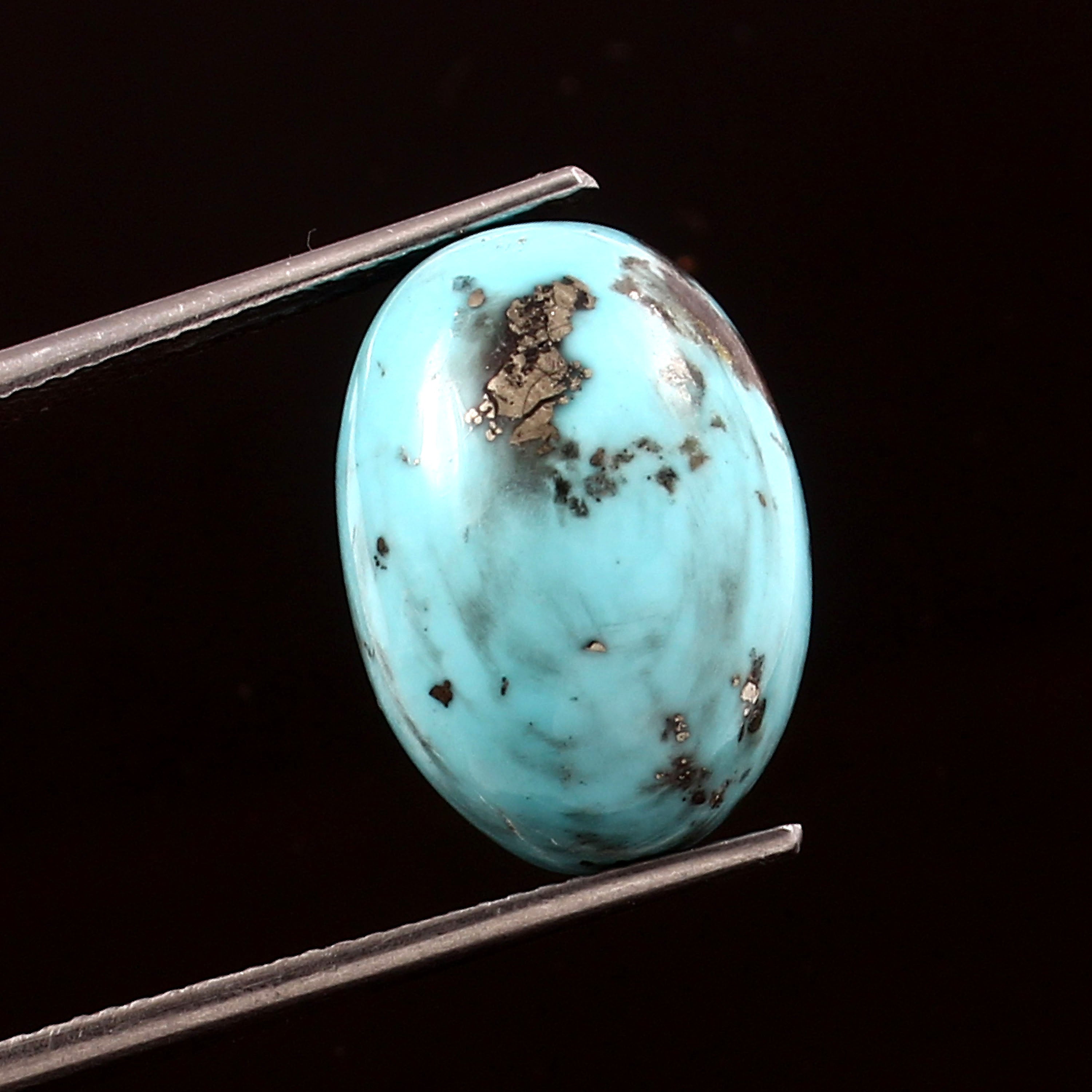 Irani Turquoise (Firoza) ( 9 Carat/ 9.87 Ratti)