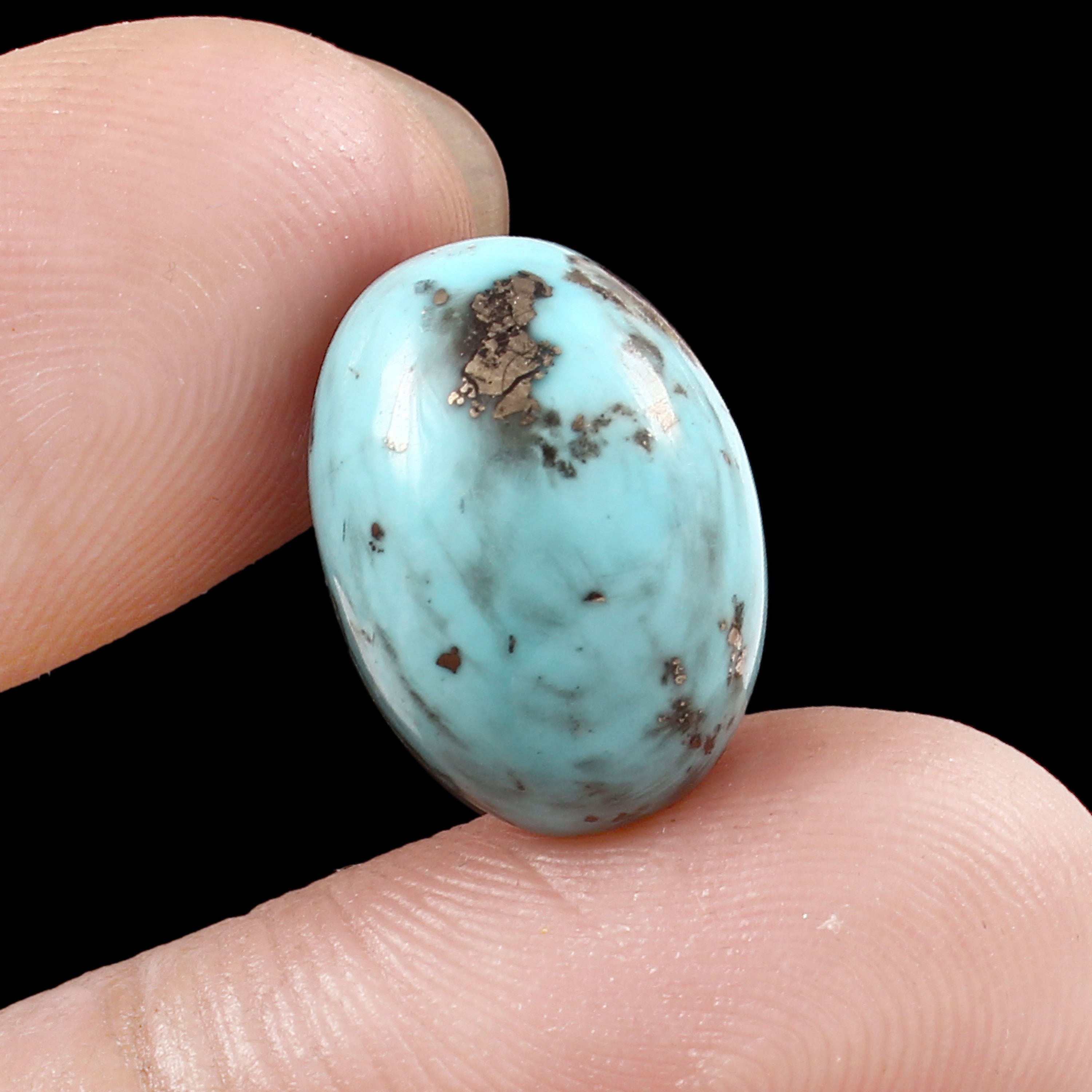 Irani Turquoise (Firoza) ( 9 Carat/ 9.87 Ratti)