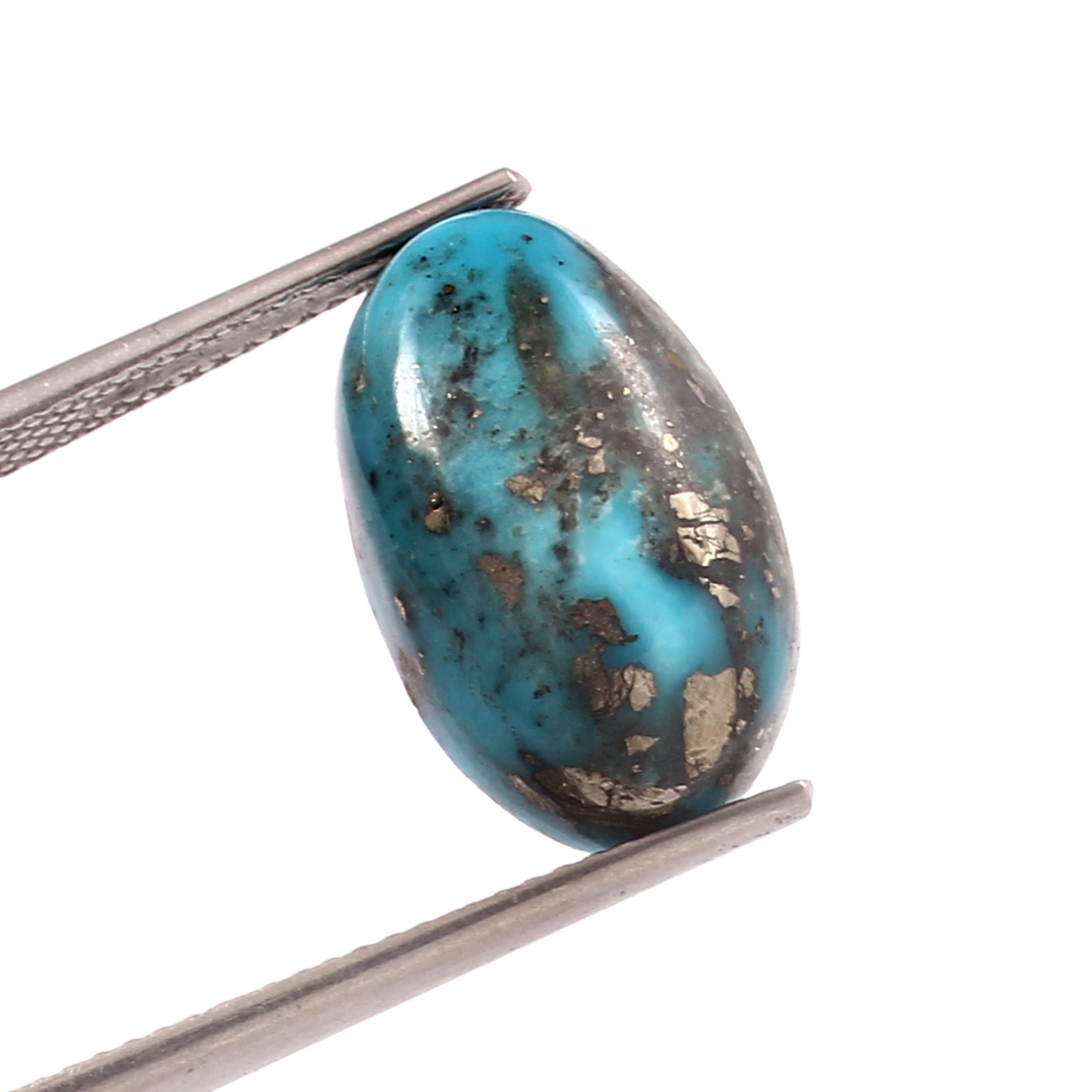 Irani Turquoise (Firoza) ( 8.8 Carat/ 9.65 Ratti)