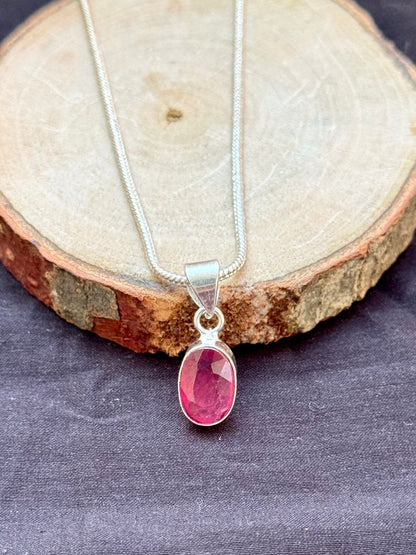 Ruby Pendant