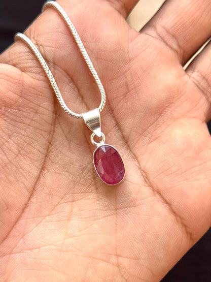 Ruby Pendant