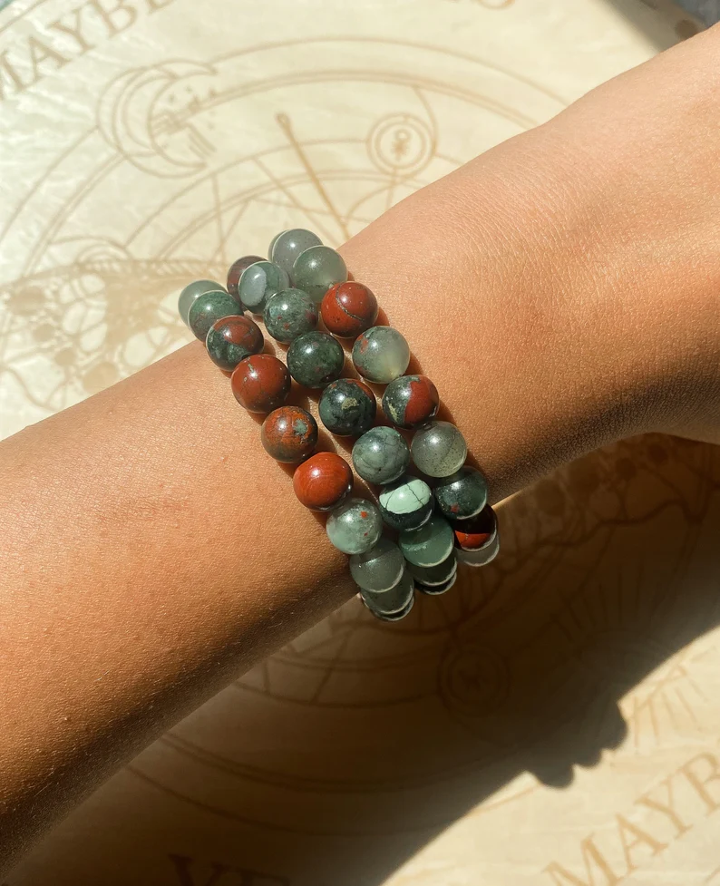 Bloodstone Bracelet