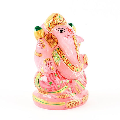 Lord Ganesha - Rose Quartz