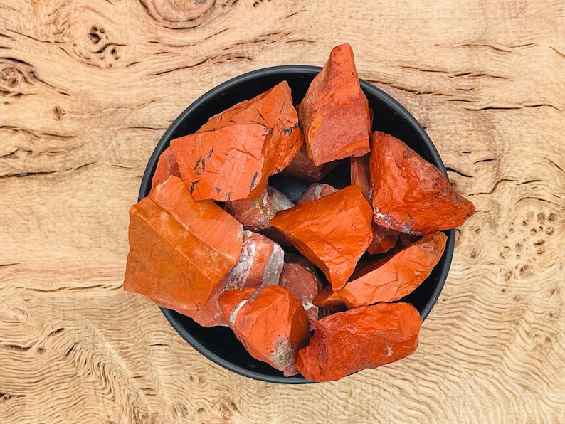 Raw Red Jasper Stone