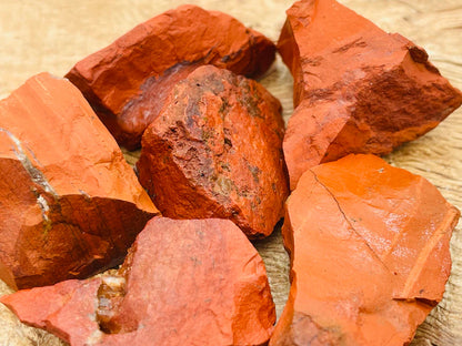 Raw Red Jasper Stone