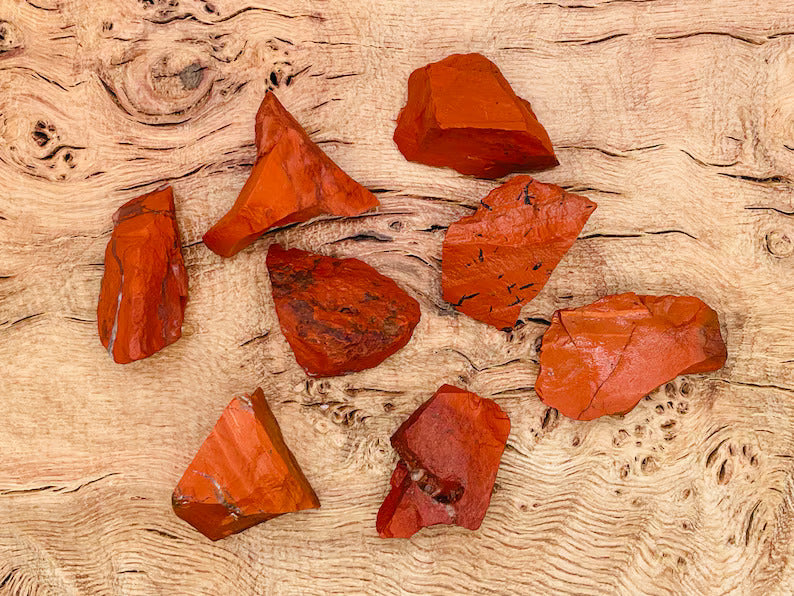 Raw Red Jasper Stone