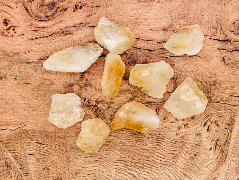 Raw Citrine Stone