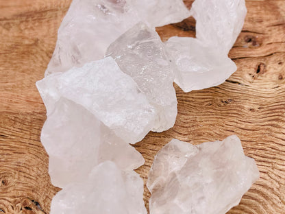 Raw Clear Quartz Stone