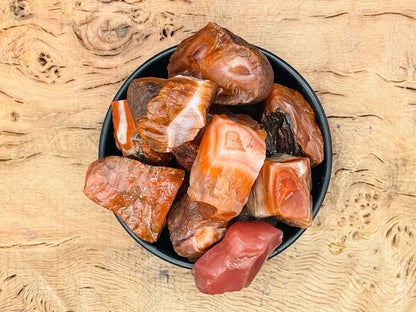 Raw Carnelian Stone