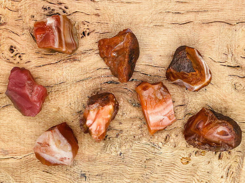 Raw Carnelian Stone