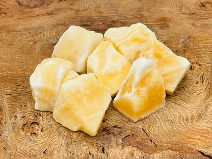 Raw Yellow Calcite Stone