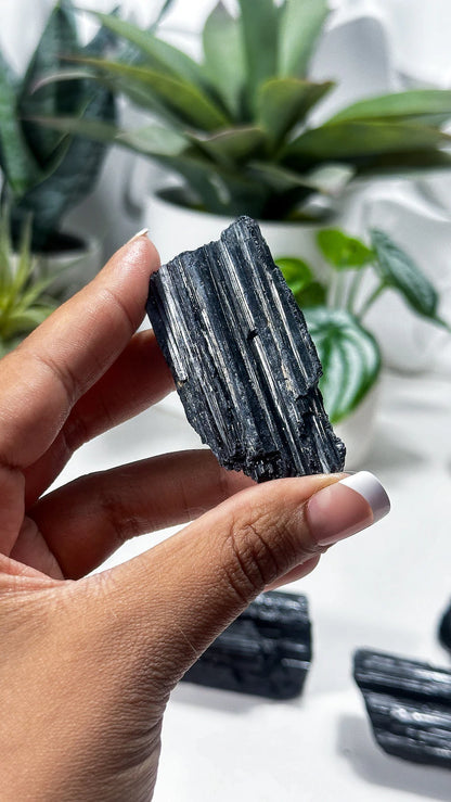 Raw Black Tourmaline Stone