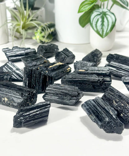 Raw Black Tourmaline Stone