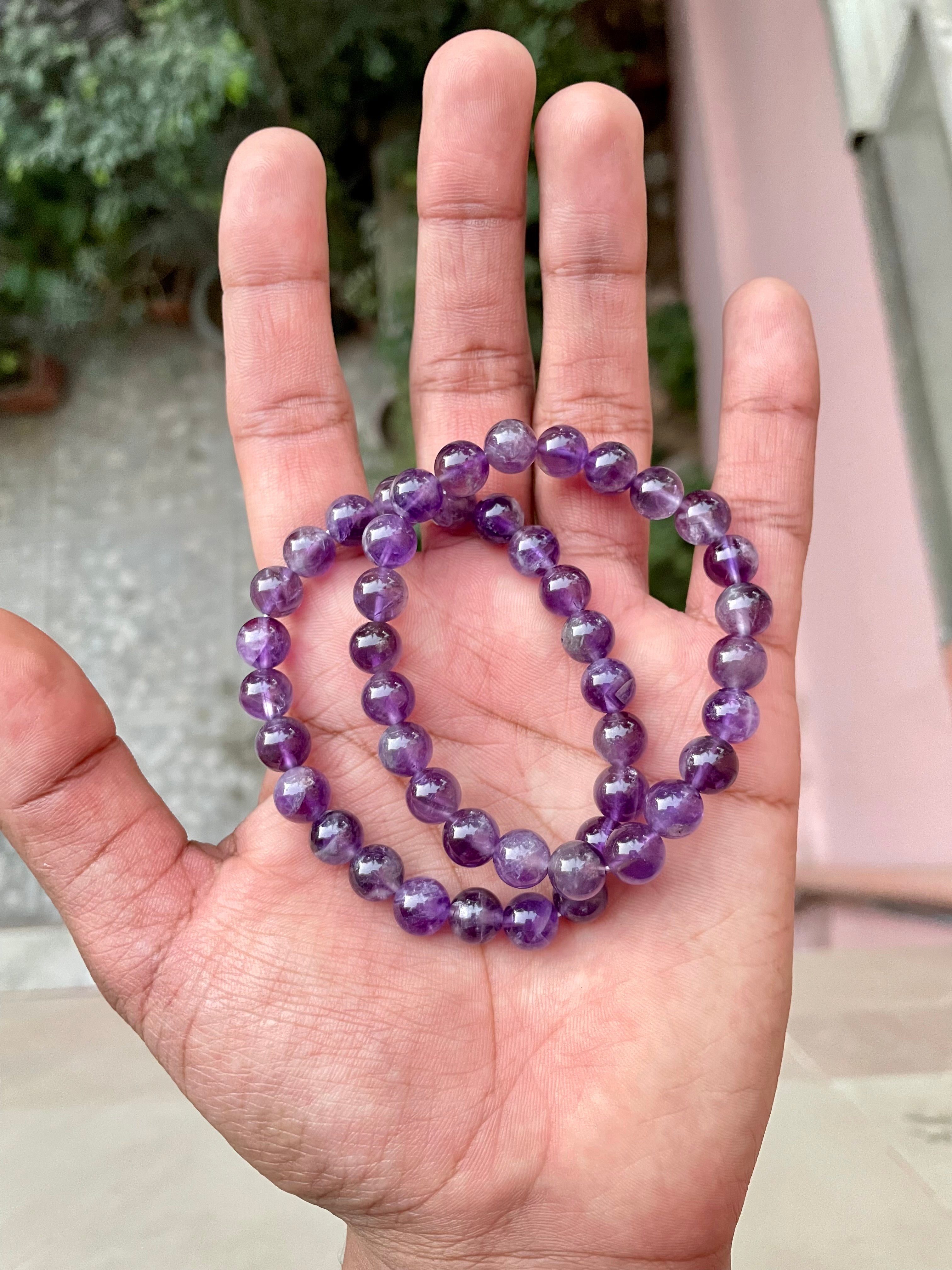 Amethyst beads for 2025 jewelry making