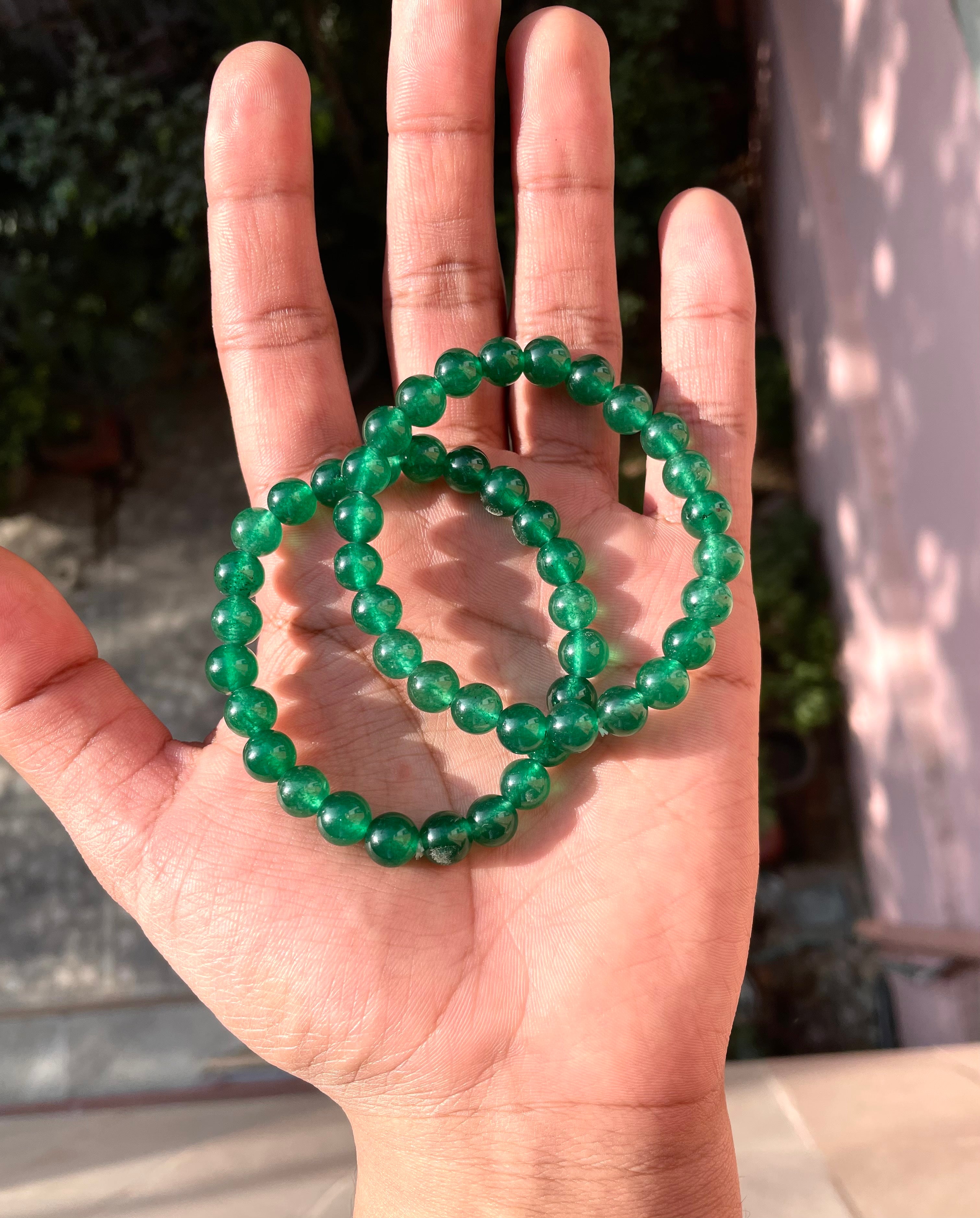 Green Aventurine Bracelet – Gemstone Galaxy