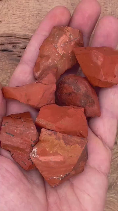 Raw Red Jasper Stone