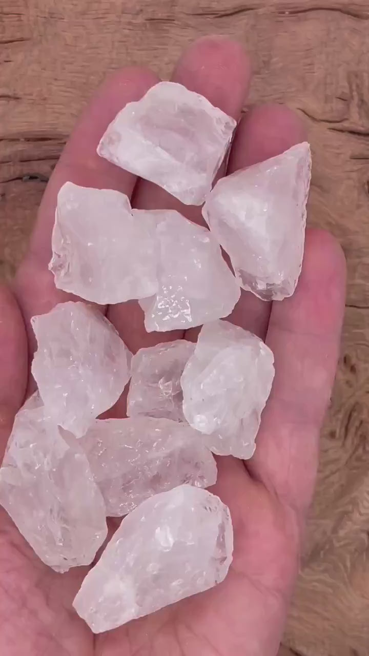 Raw Clear Quartz Stone