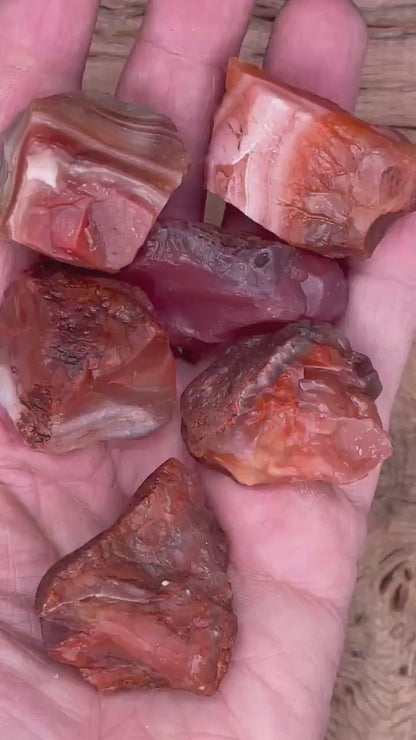 Raw Carnelian Stone