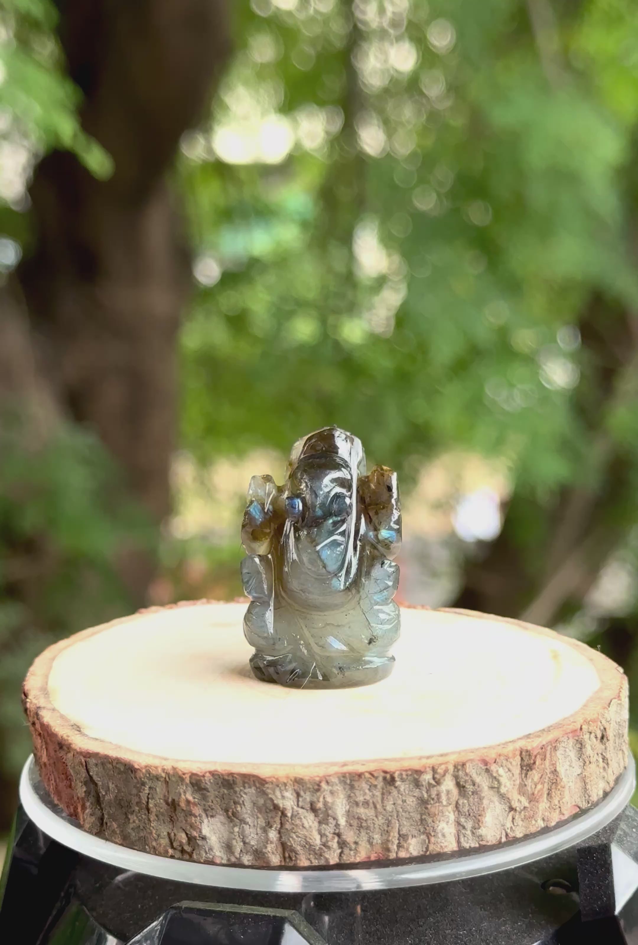 Labradorite Mini Ganesha